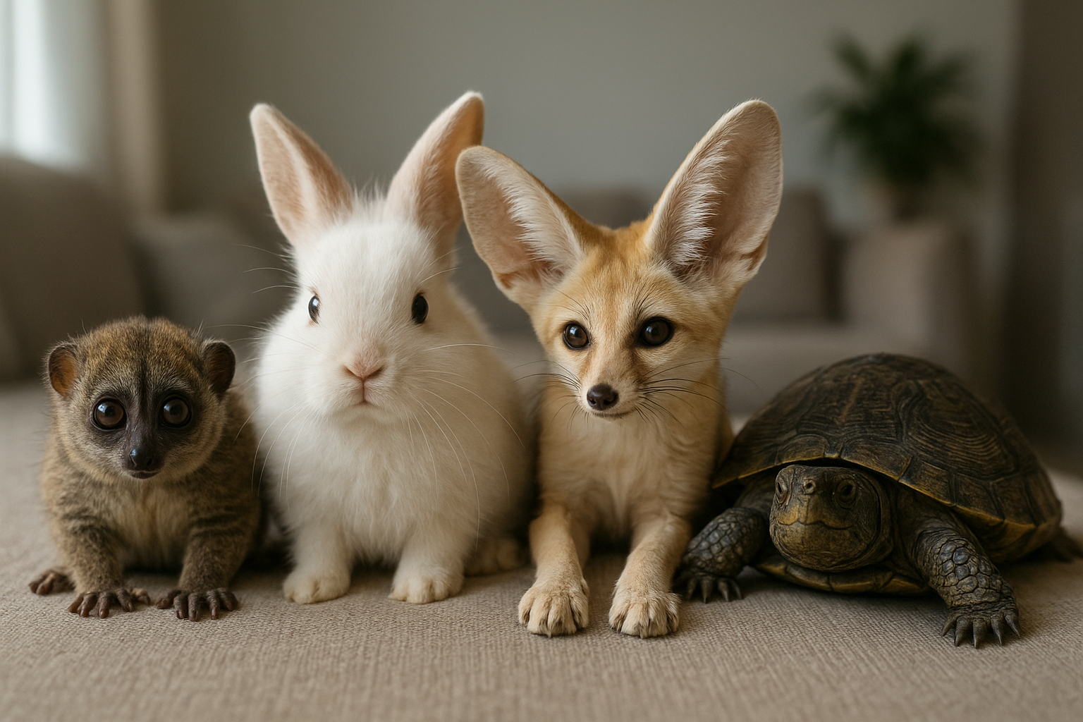 A világ legfurcsább háziállatai egy helyen